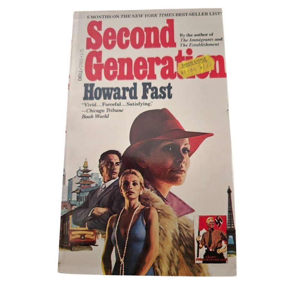 Second generation by Howard Fast - dell books